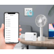 Smart Wi-Fi adapter with 1 USB port Tuya Smart 1CH Color White